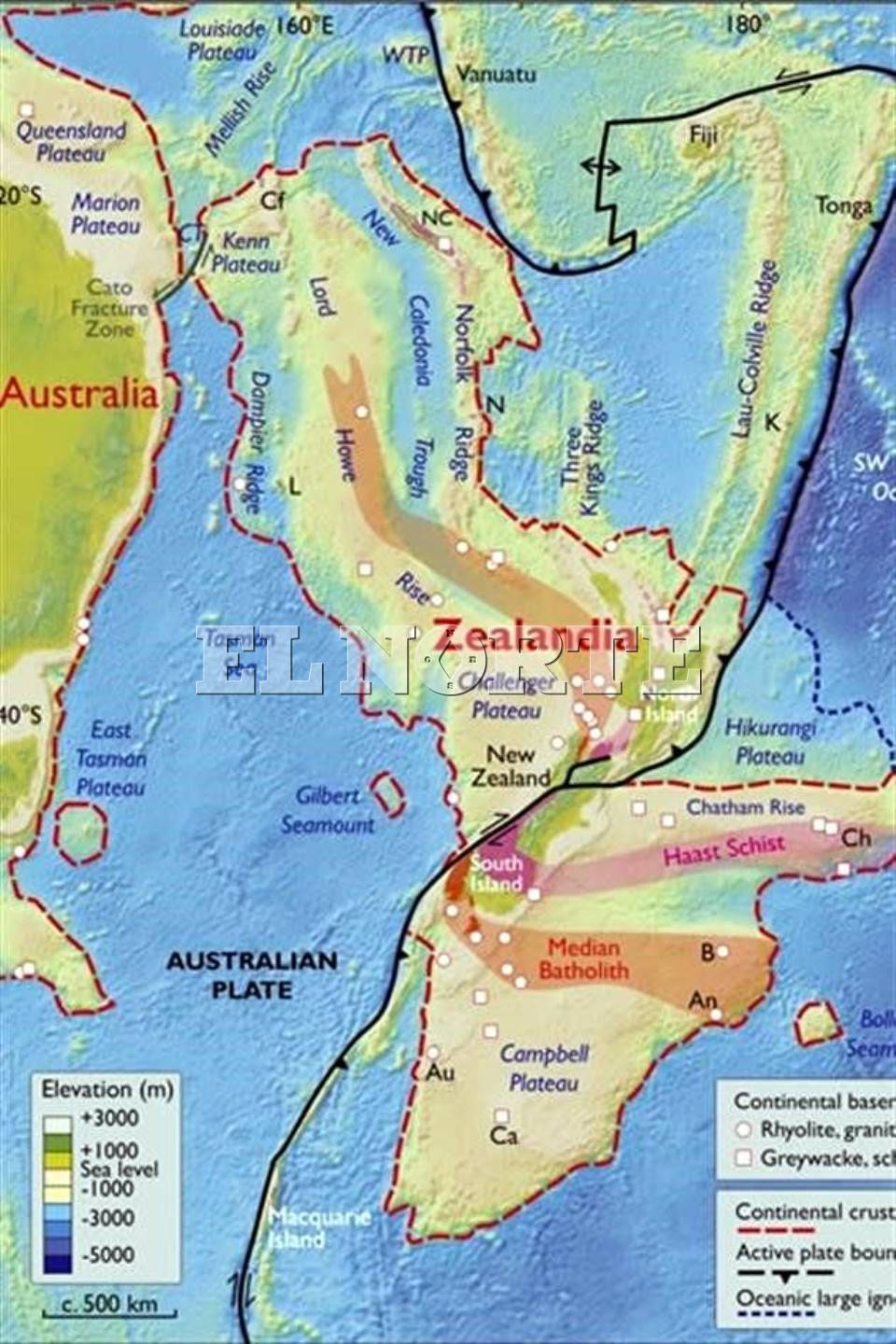 Descubren nuevo 'continente'